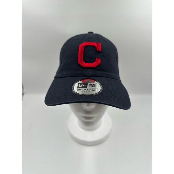 Cleveland Indians Womens Hat New Era 9Twenty Adjustable MLB Cap - Picture 1 of 4